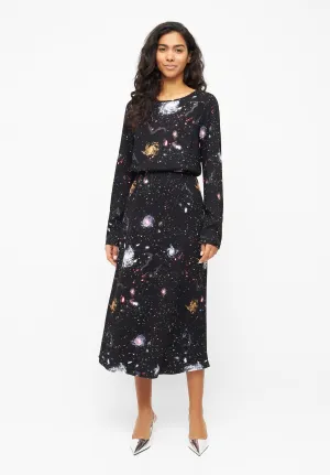 Dress MINDY from LENZING™ ECOVERO™ - Black (Universe) Givn Berlin