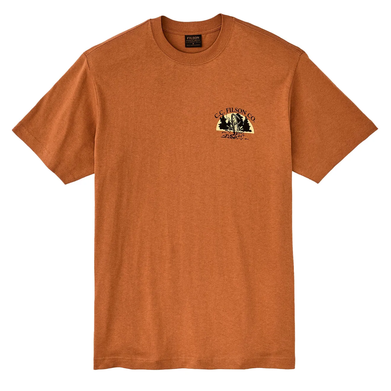 Filson S/S Frontier Graphic T-Shirt Bourbon / Tournament