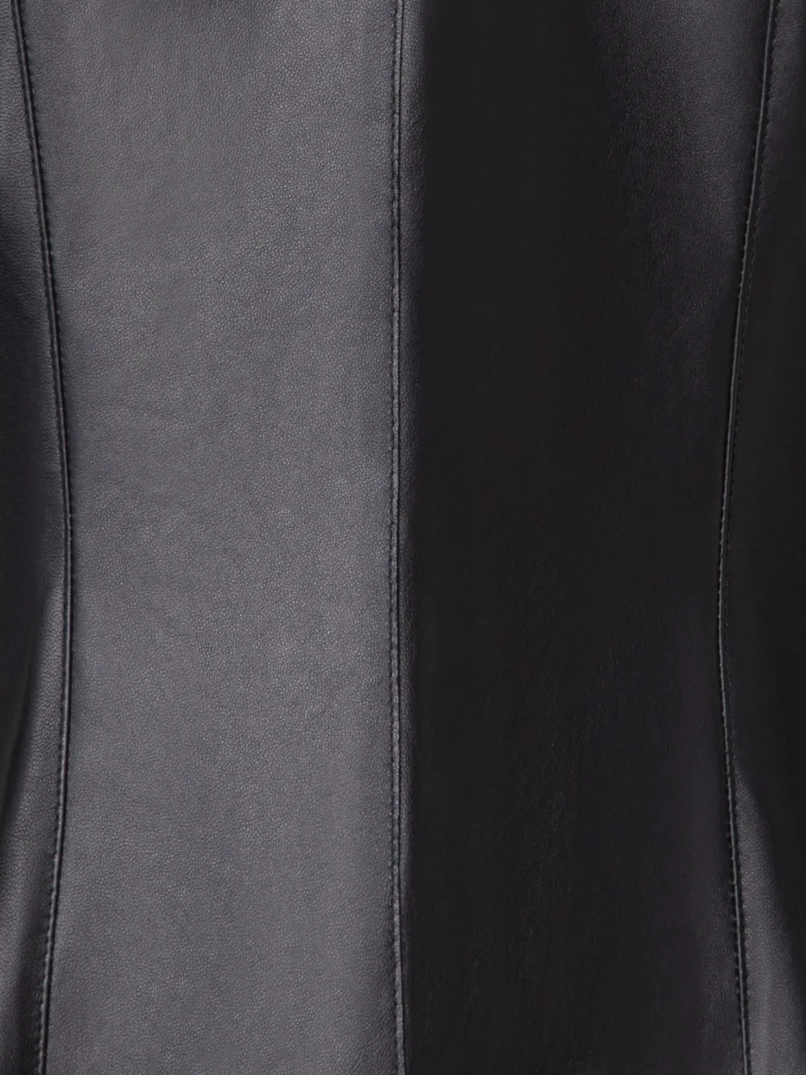 Fitted Leather Blouse Akris
