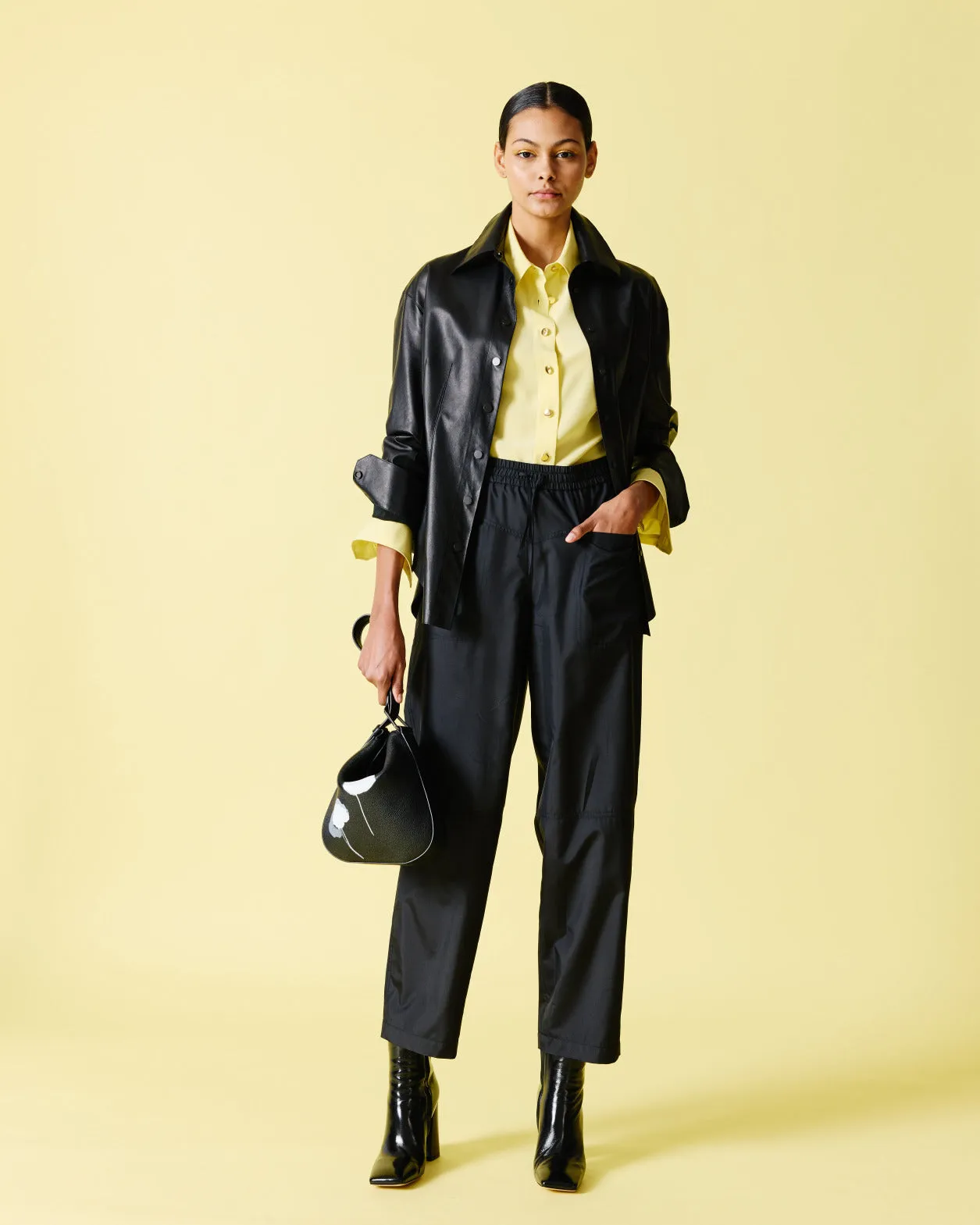Fitted Silk Blouse Akris