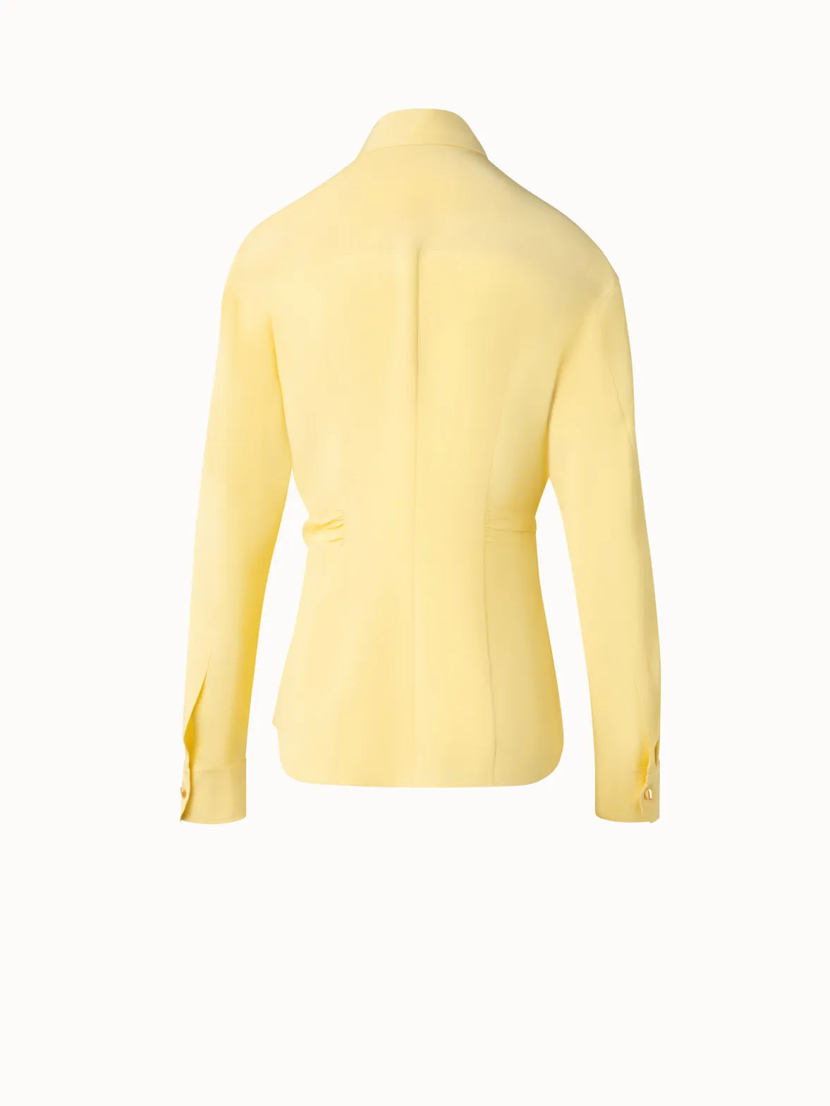 Fitted Silk Blouse Akris