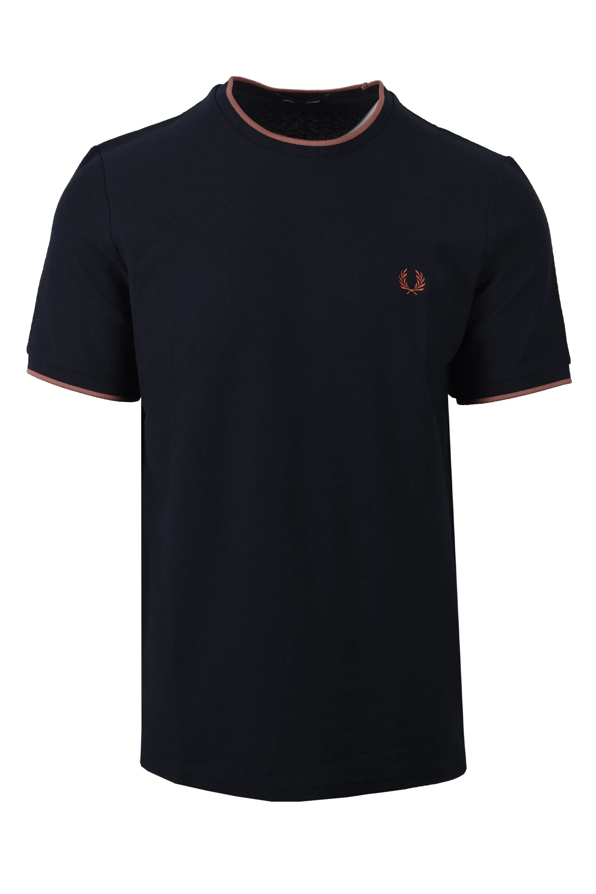 Fred Perry Crepe Pique T-shirt Navy