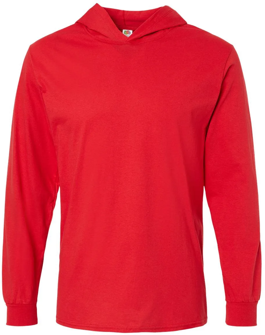 Fruit of the Loom HD Cotton Jersey Hooded T-Shirt