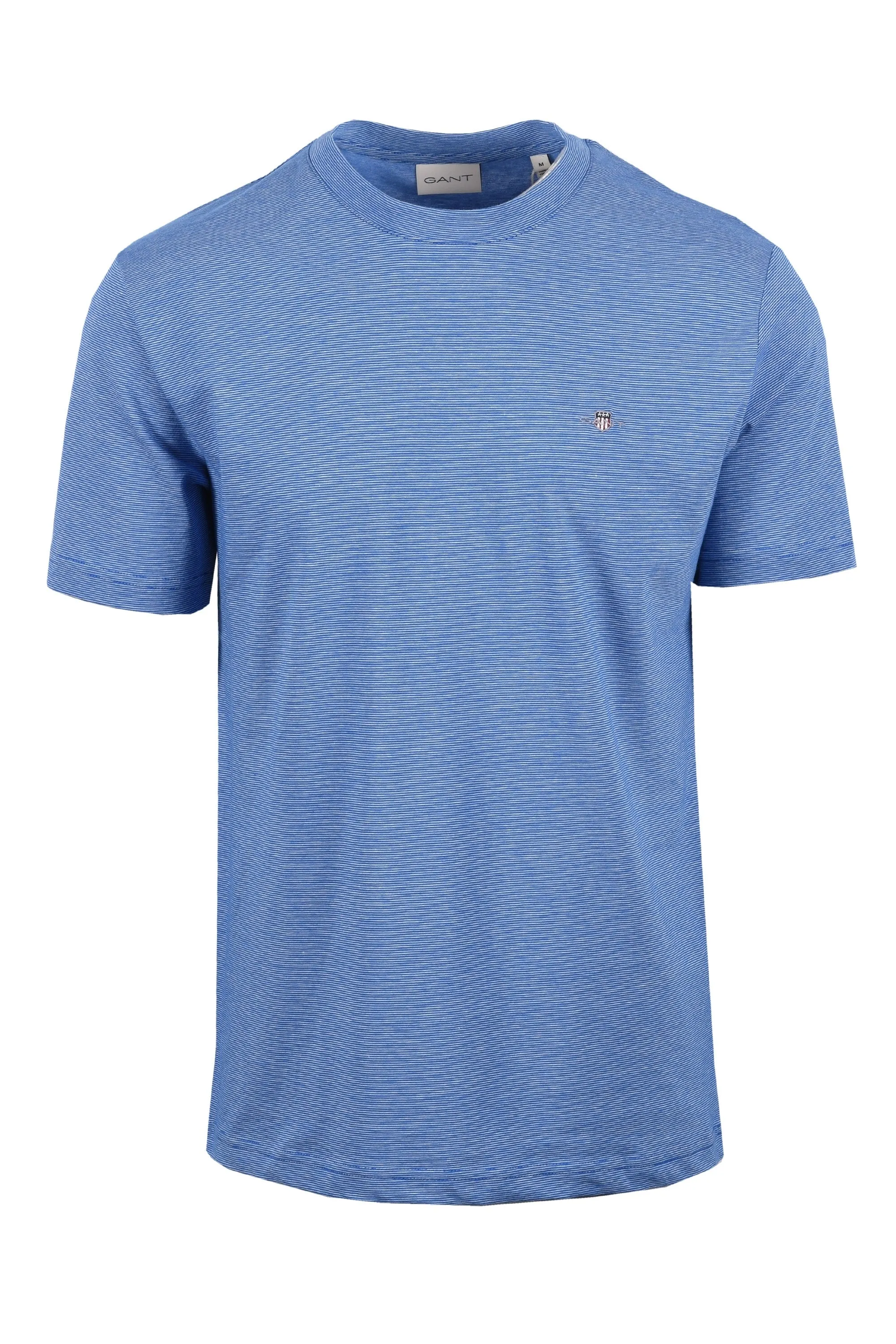 Gant Small Stripe T Shirt Lapis Blue