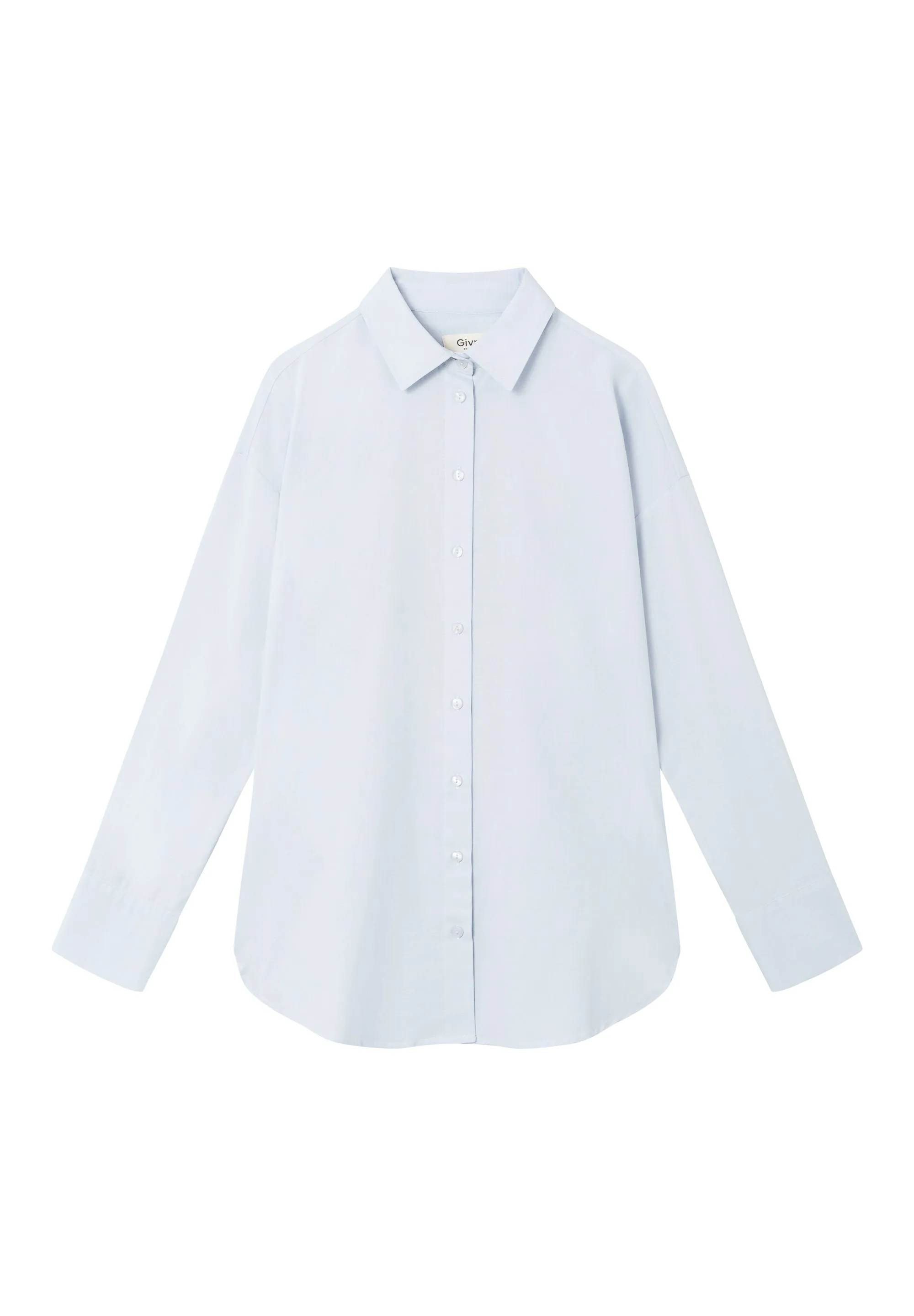 GBCOSIMA Loose Fit Organic Cotton Blouse - Light Blue Givn Berlin