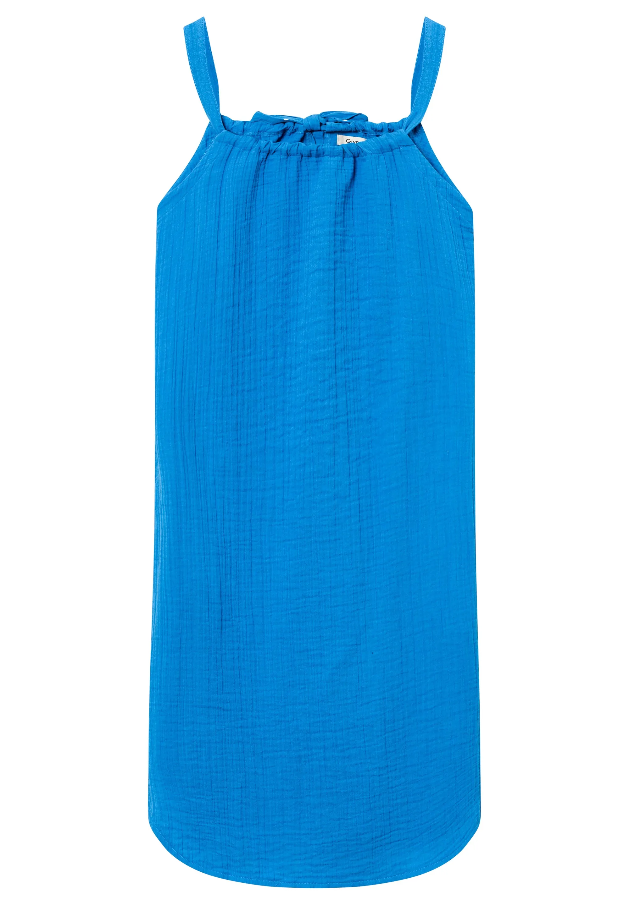 GBELIF muslin dress made of organic cotton with adjustable straps - French Blue (muslin) Givn Berlin