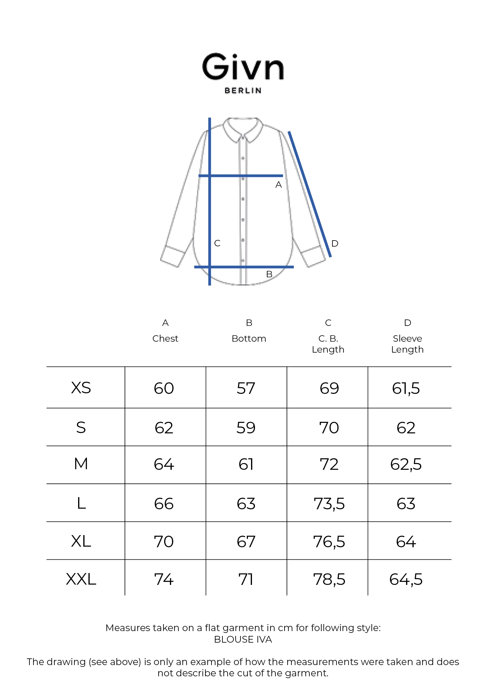 GBIVA blouse from LENZING™ ECOVERO™ with stand-up collar - Black / White (Polkadots) Givn Berlin