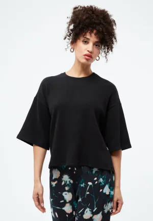 GBSELMA sweater made from recycled cotton - Black Givn Berlin