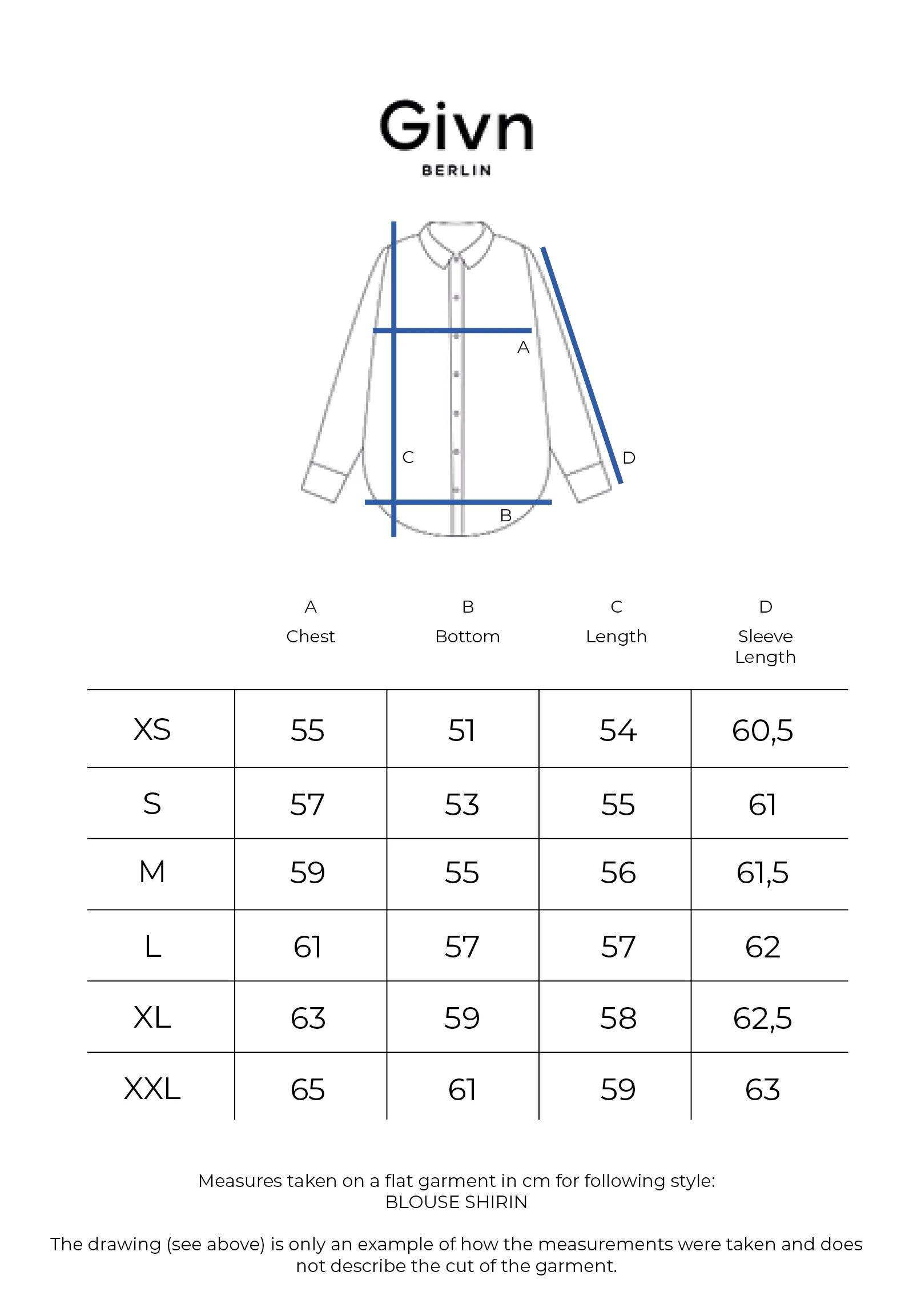 GBSHIRIN blouse made of cupro (Bemberg™) with a waterfall neckline - Dark Teal Givn Berlin