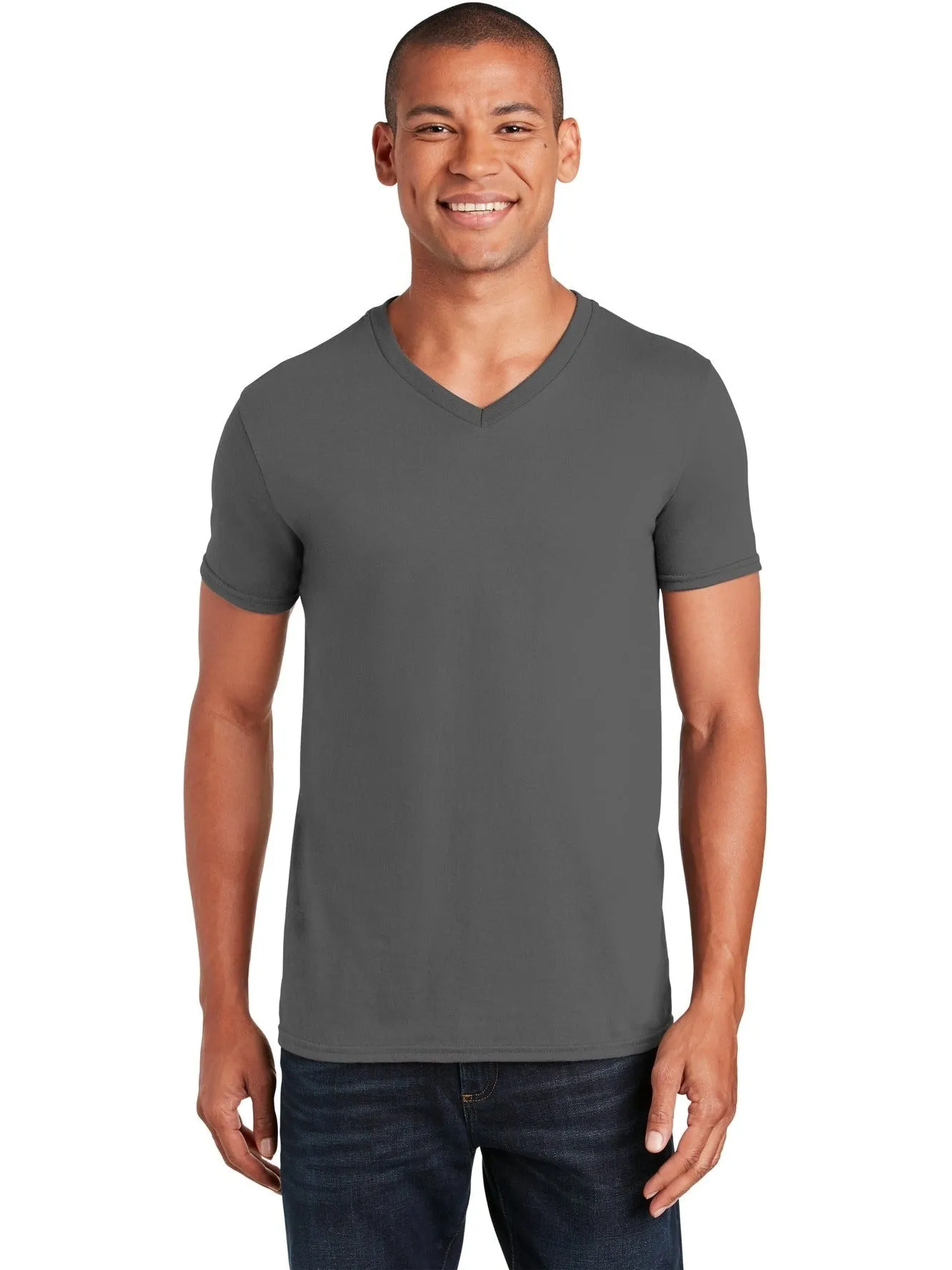Gildan SoftstyleV-Neck T-Shirt
