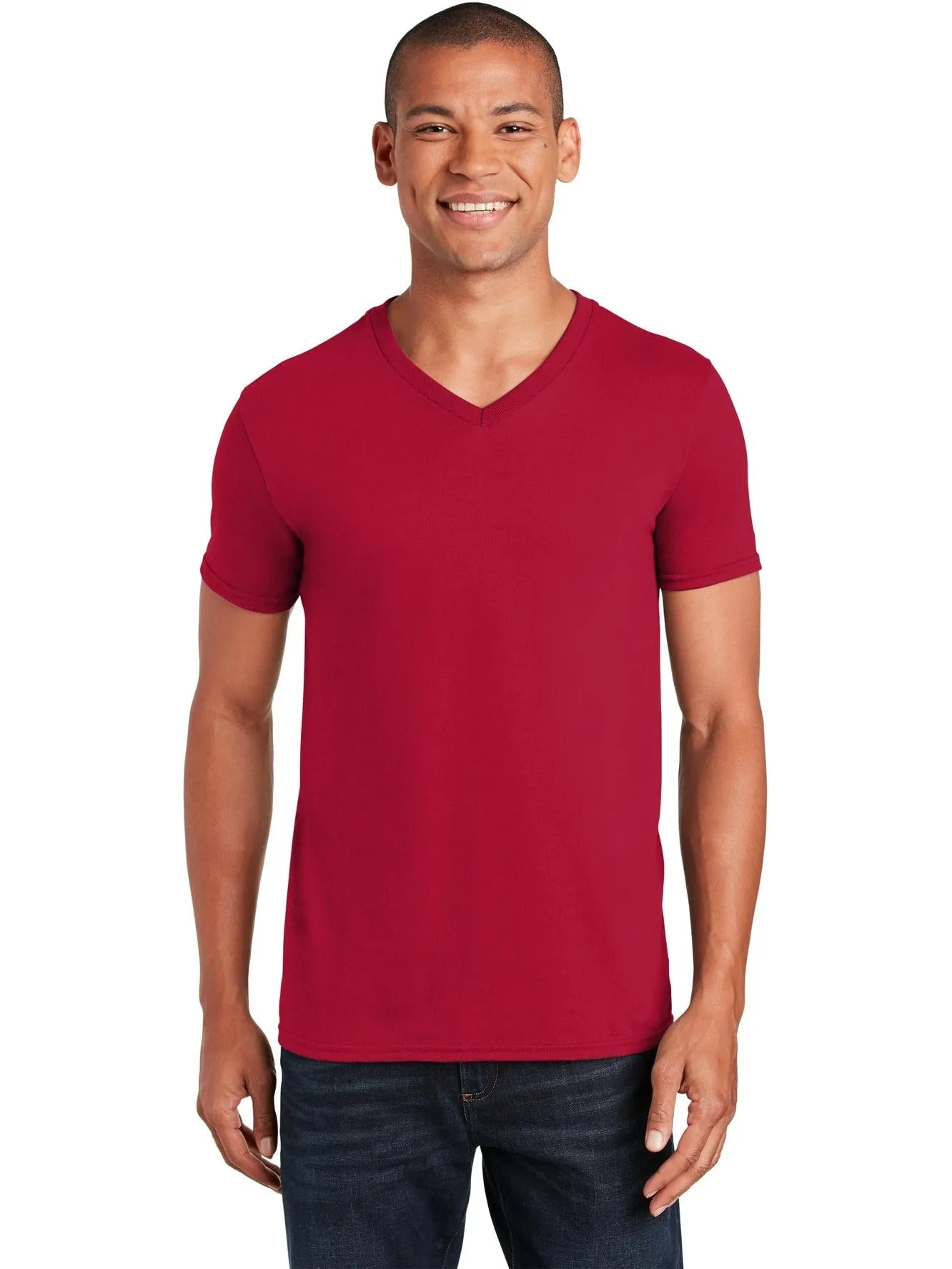 Gildan SoftstyleV-Neck T-Shirt