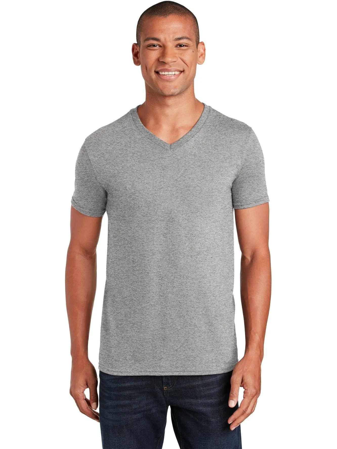 Gildan SoftstyleV-Neck T-Shirt