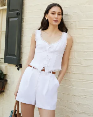 Giogia Linen Top