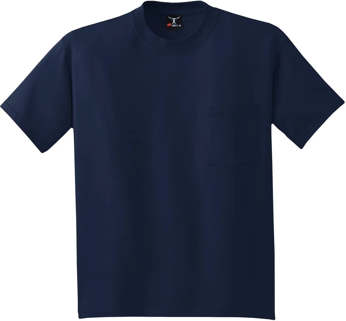 Hanes Beefy T-Shirt with Pocket