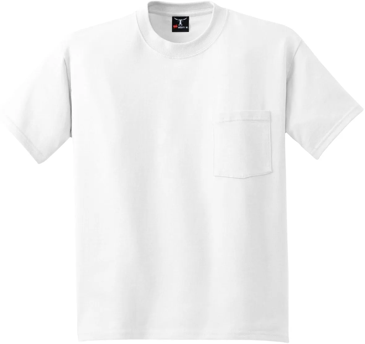 Hanes Beefy T-Shirt with Pocket