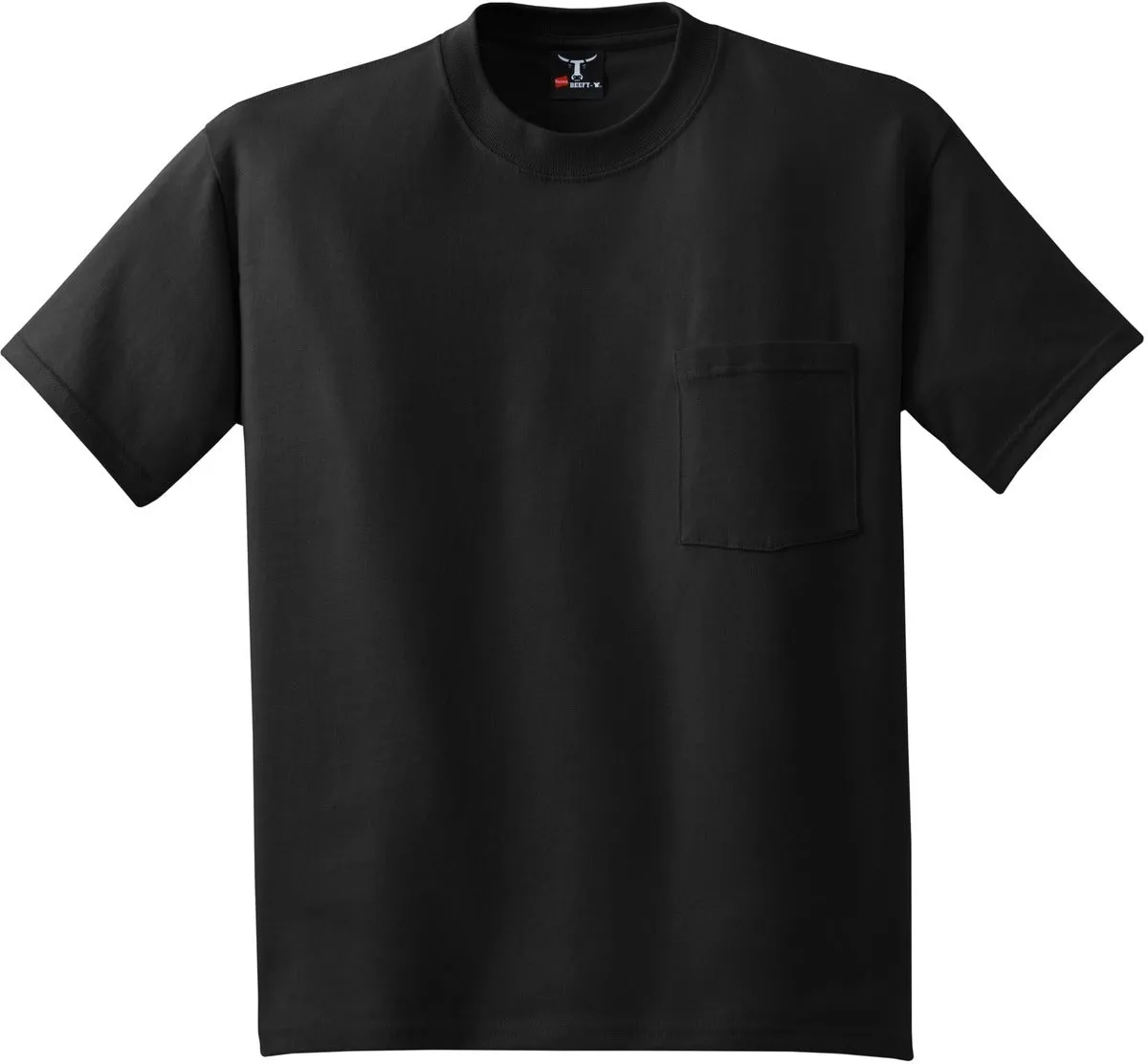 Hanes Beefy T-Shirt with Pocket