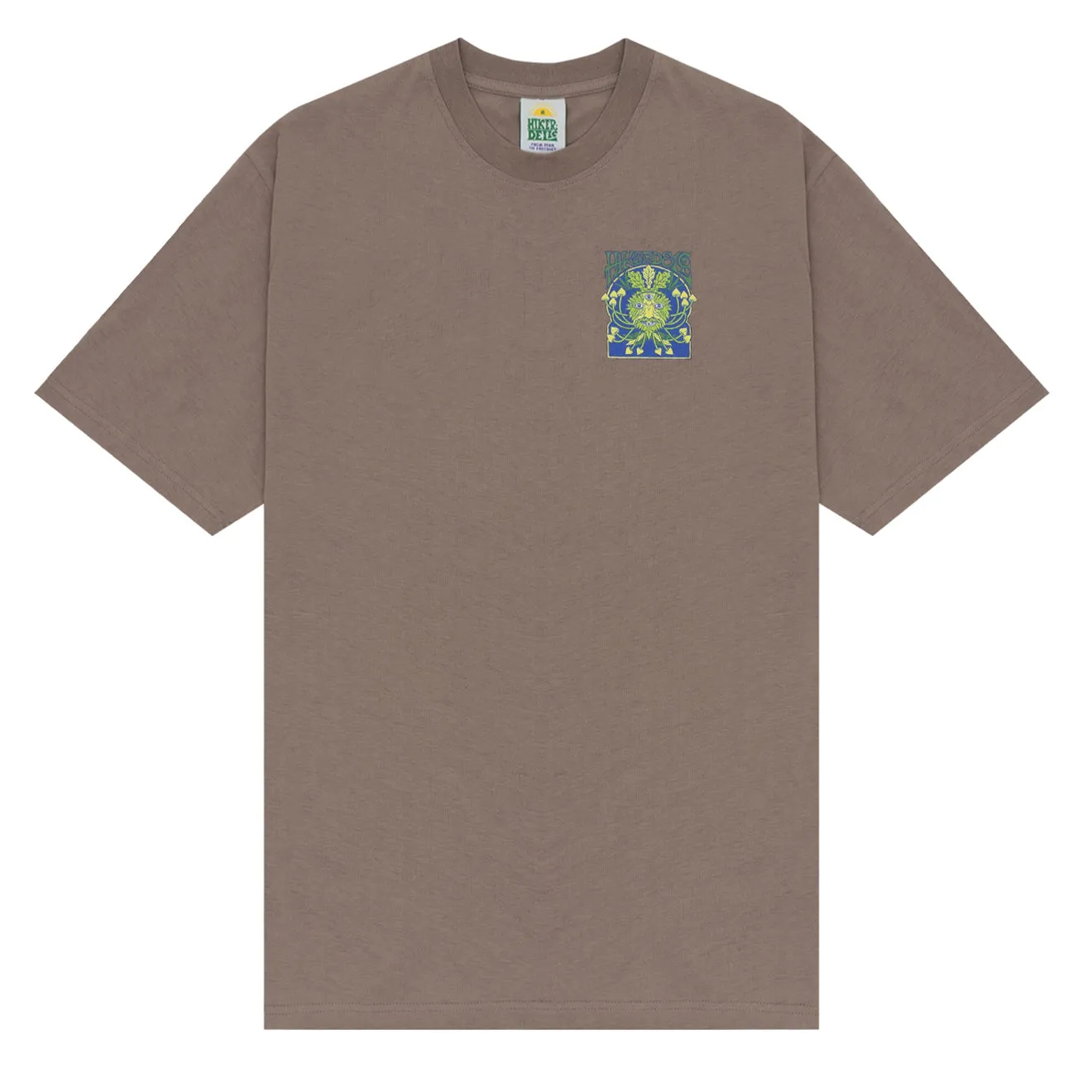 Hikerdelic Green Man SS T-Shirt - Mushroom