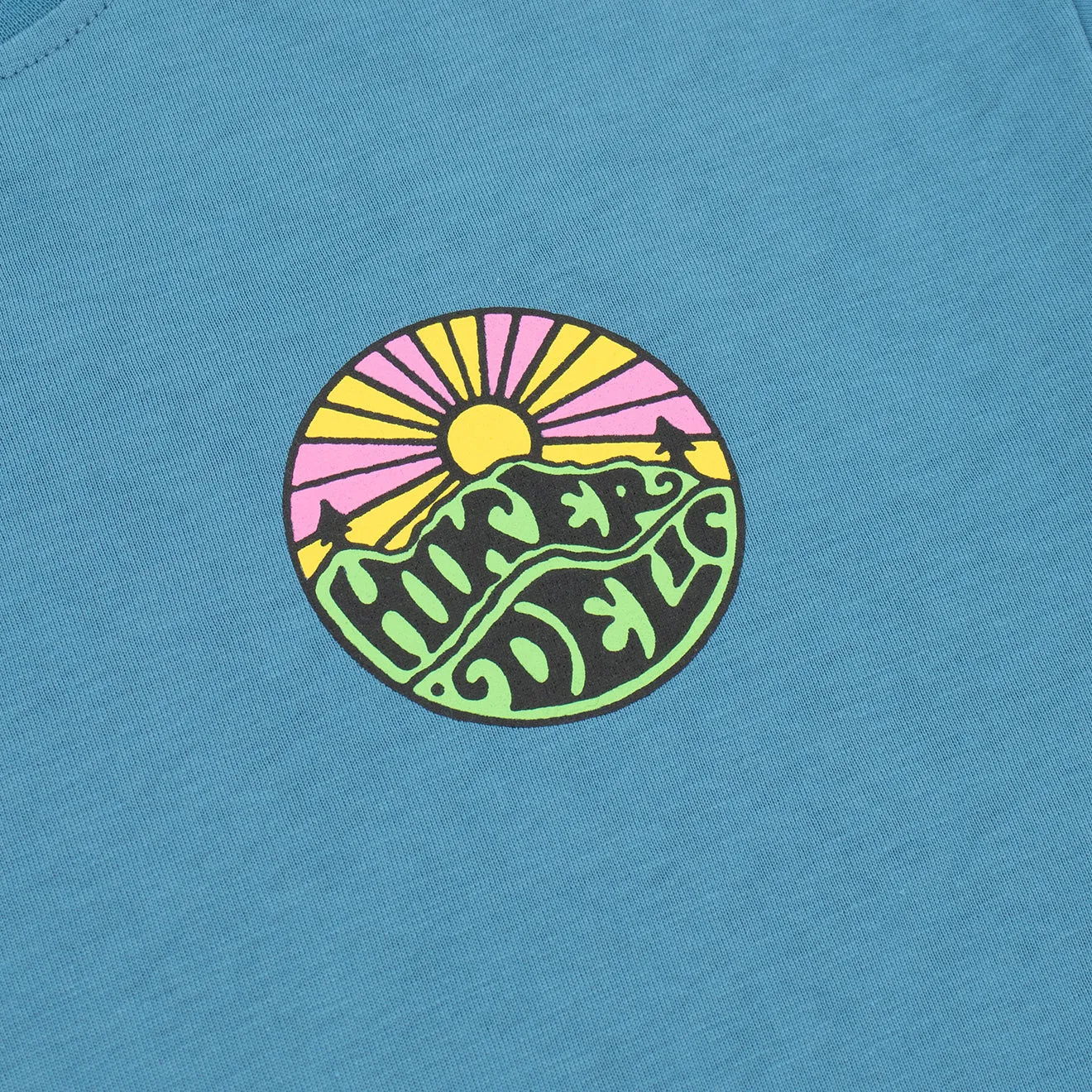 Hikerdelic Original Logo SS T-Shirt Hibiscus