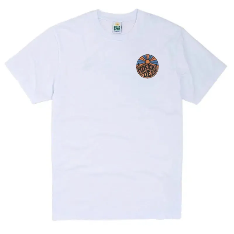 Hikerdelic Original Logo T-Shirt White / Multi