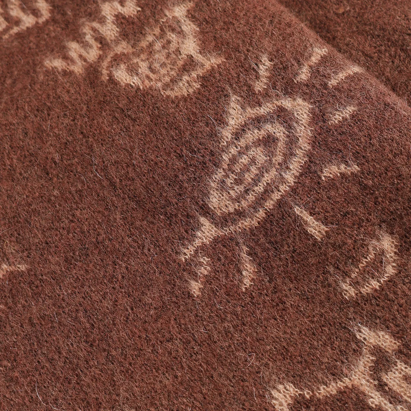 Hikerdelic Petroglyph Knitted Jumper Washed Bark