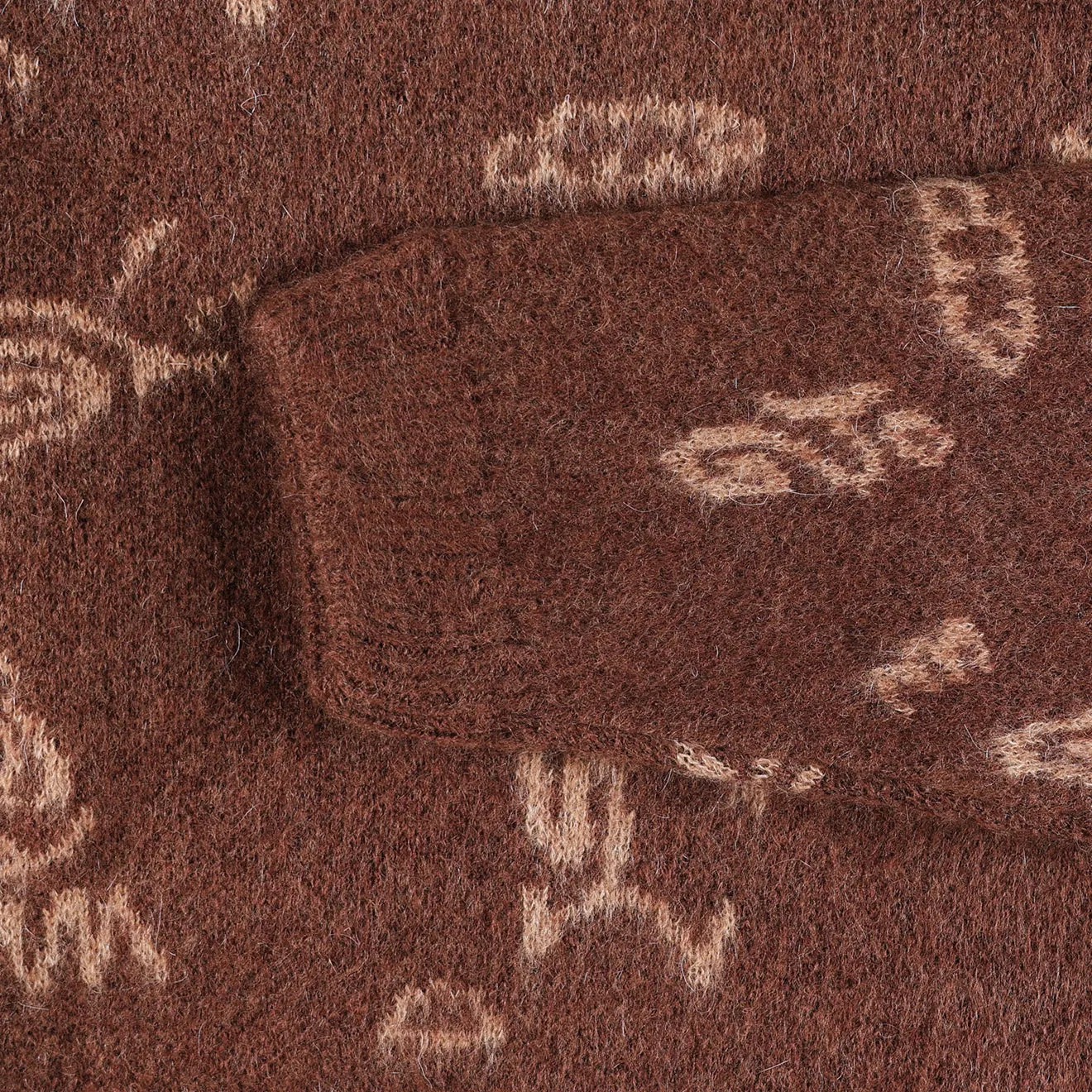Hikerdelic Petroglyph Knitted Jumper Washed Bark