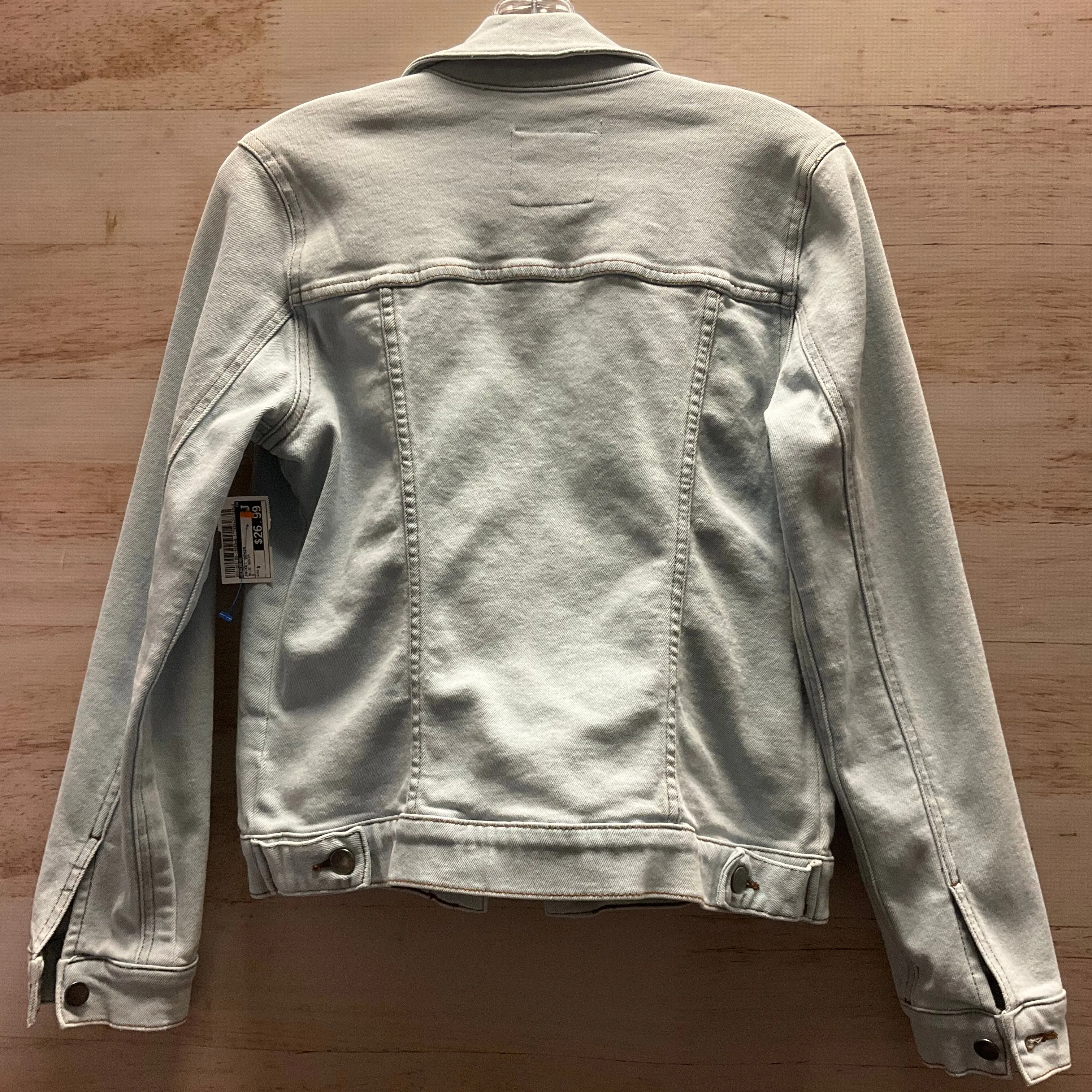 Jacket Denim By Evereve In Blue Denim, Size: S