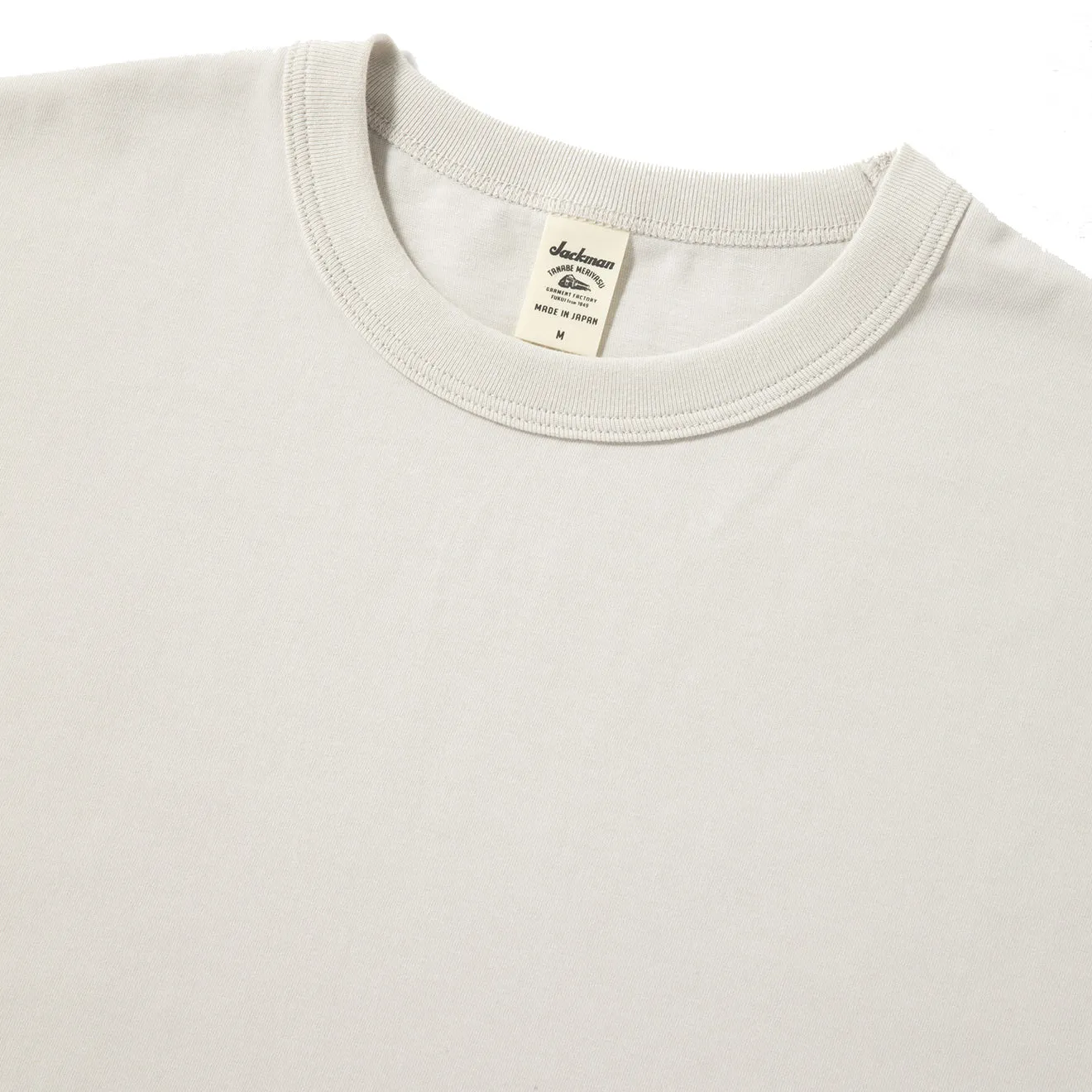 Jackman Grace Himo L/S T-Shirt Rosin White