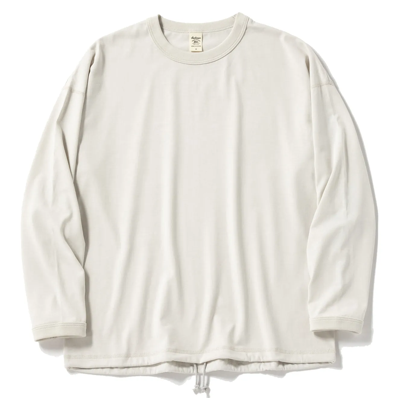 Jackman Grace Himo L/S T-Shirt Rosin White