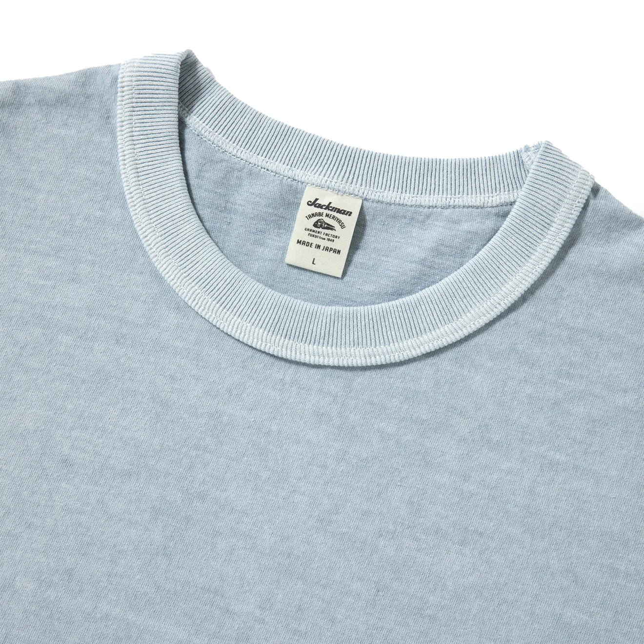 Jackman Lead-Off T-shirt Fade Saxe
