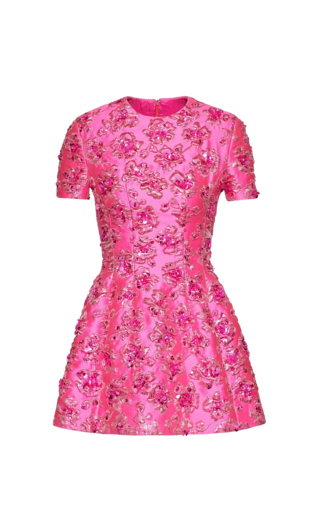 JACQUARD FLORAL MINI DRESS Gloria Lanvin
