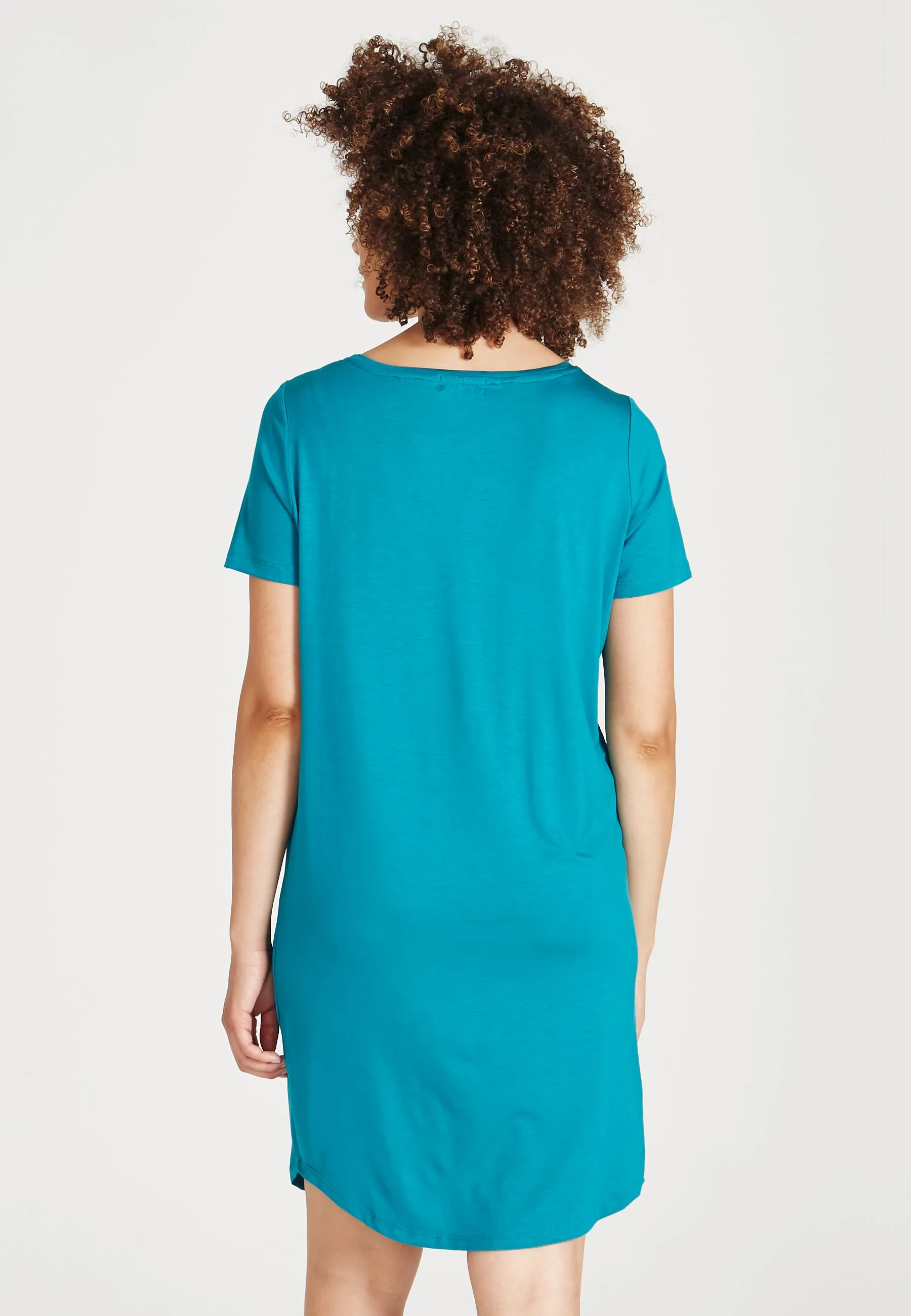 Jersey dress NATHALIE in TENCEL™ Lyocell - Sea Green (Tencel) Givn Berlin