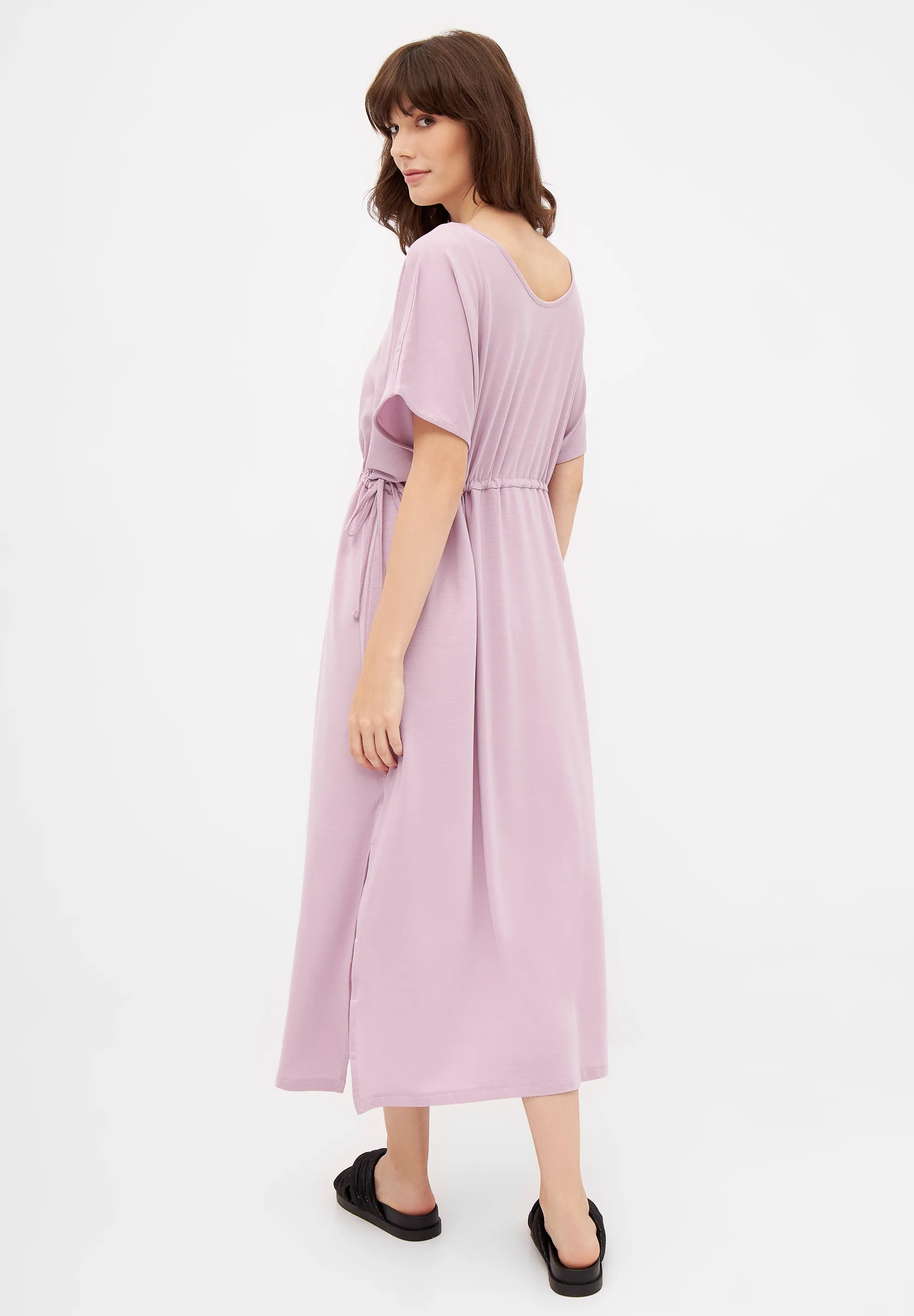 Jersey dress VICKY in TENCEL™ Lyocell - Misty Lavender (Tencel) Givn Berlin