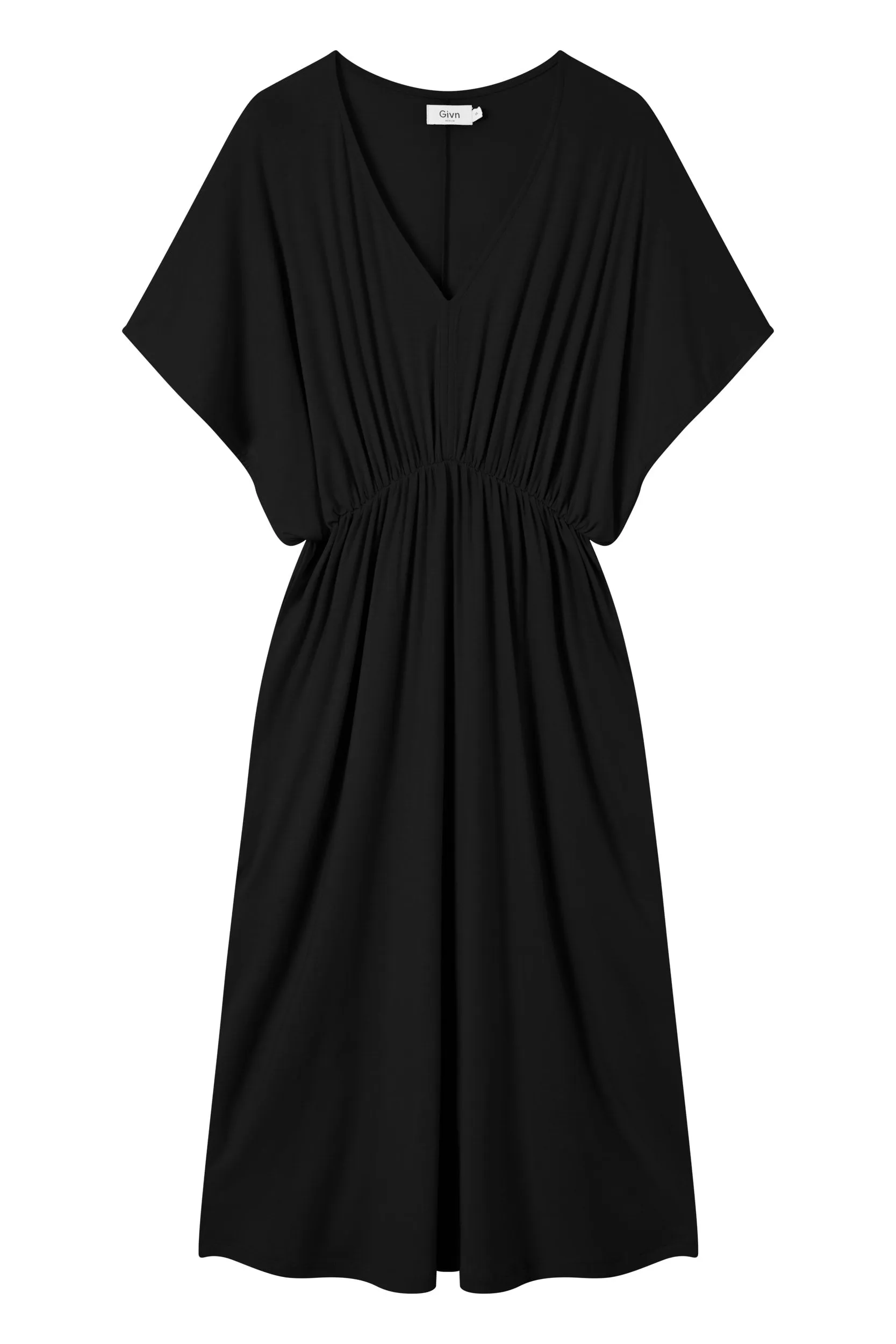 Jersey dress VIOLET in TENCEL™ Lyocell - Black (Tencel) Givn Berlin