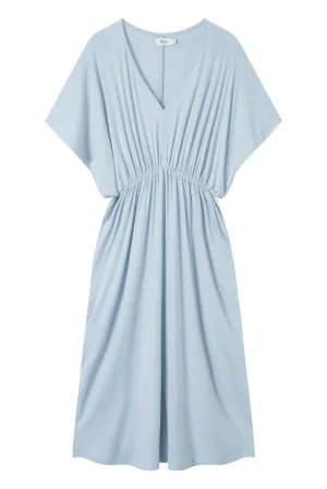 Jersey dress VIOLET in TENCEL™ Lyocell - Misty Blue (Tencel) Givn Berlin