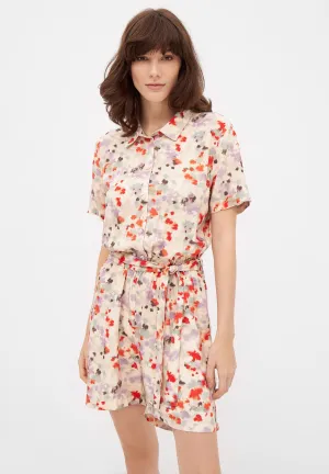 Jumpsuit CASSIE from LENZING™ ECOVERO™ - Lavender / Sage (Flowers) Givn Berlin