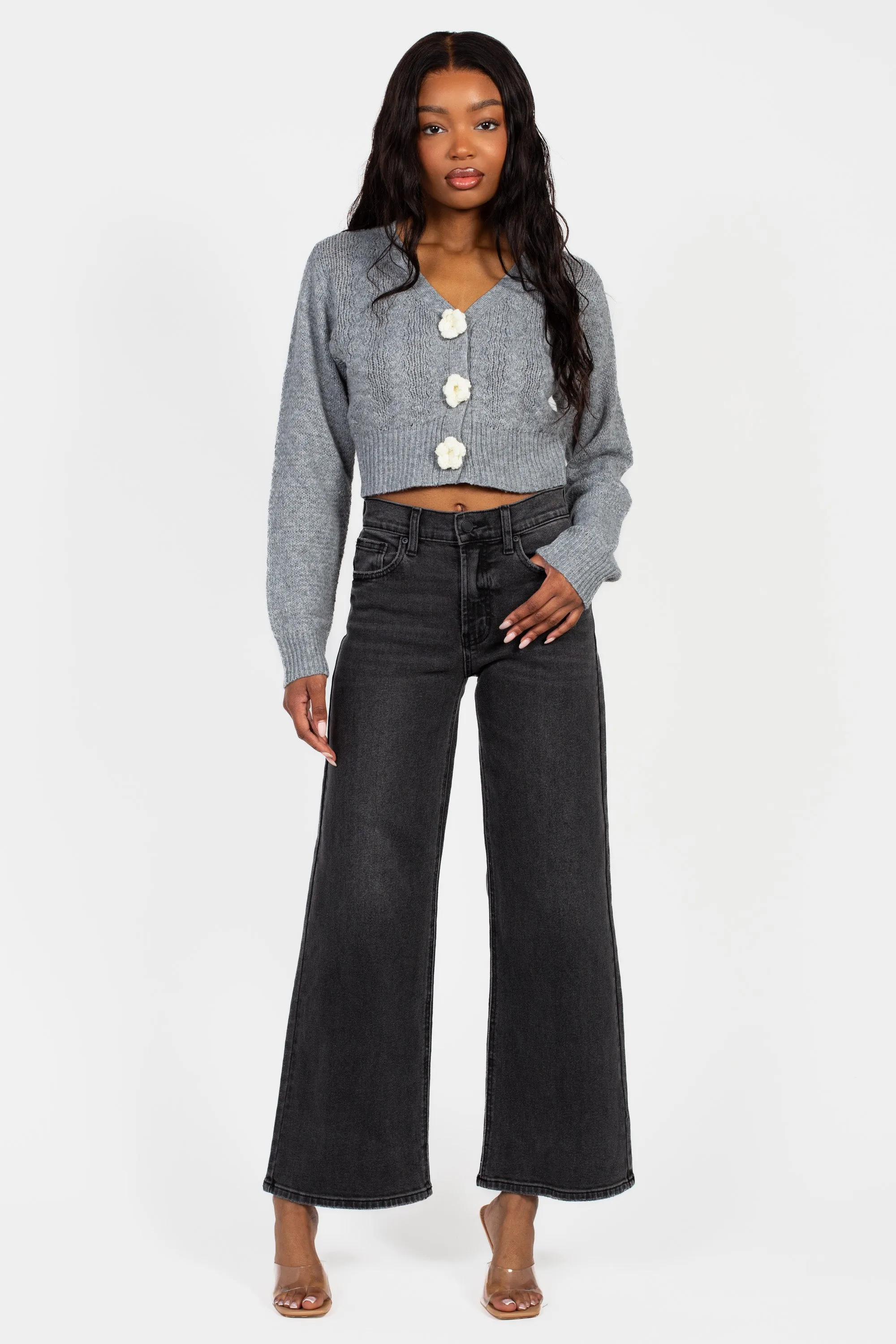 Just Black Denim Relaxed Vintage Straight Jeans