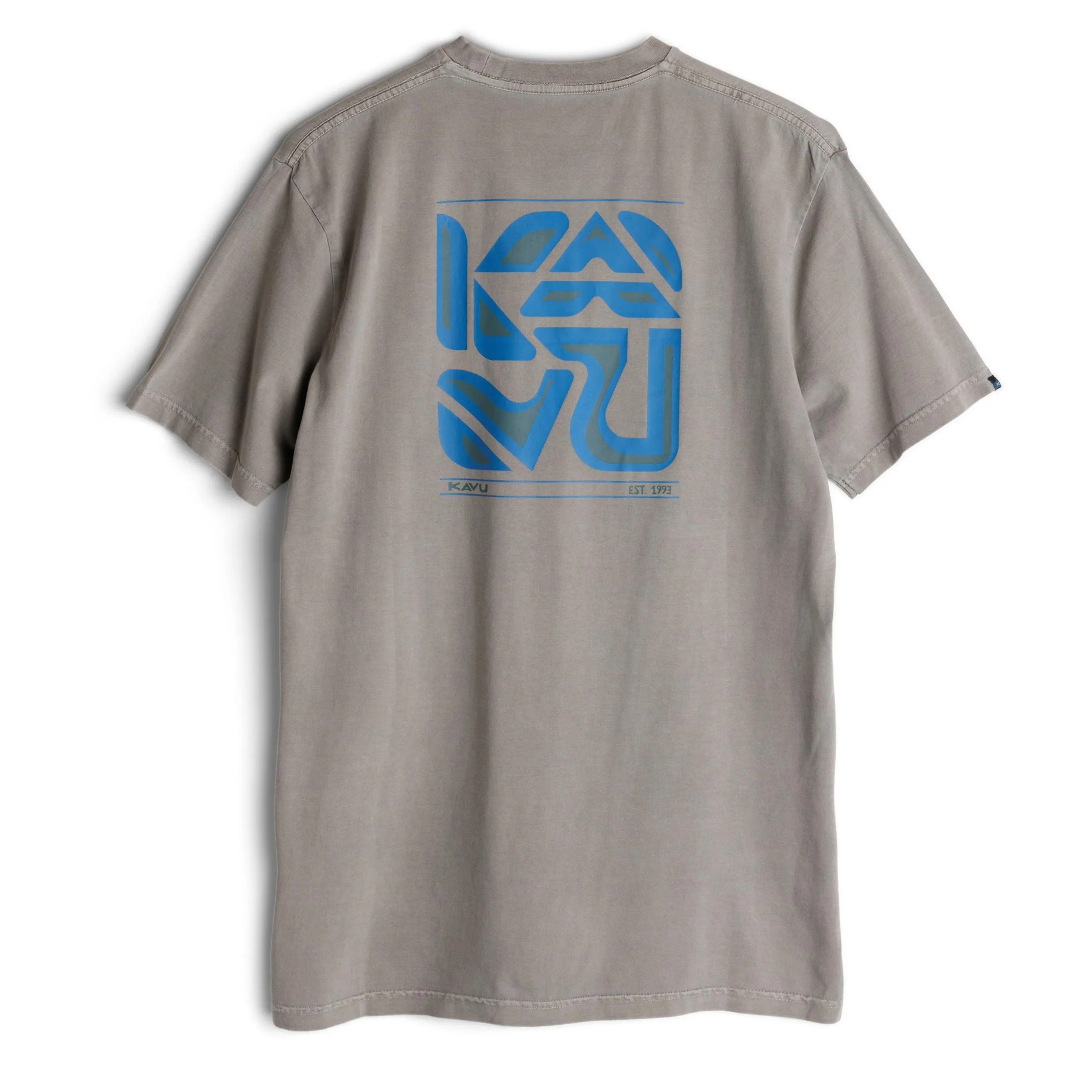 Kavu Cubed S/S Tee Greige