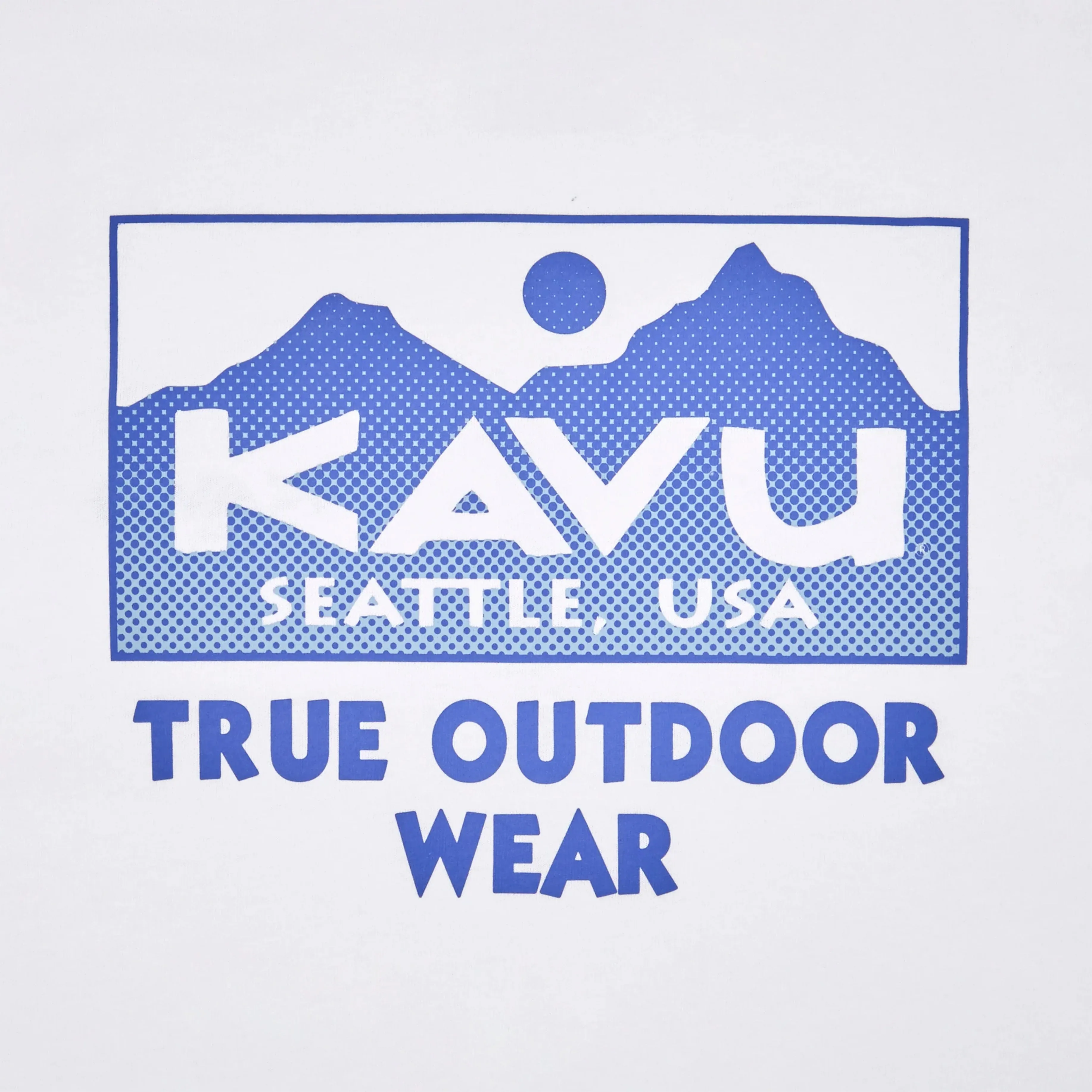 Kavu True Gradient S/S Tee White