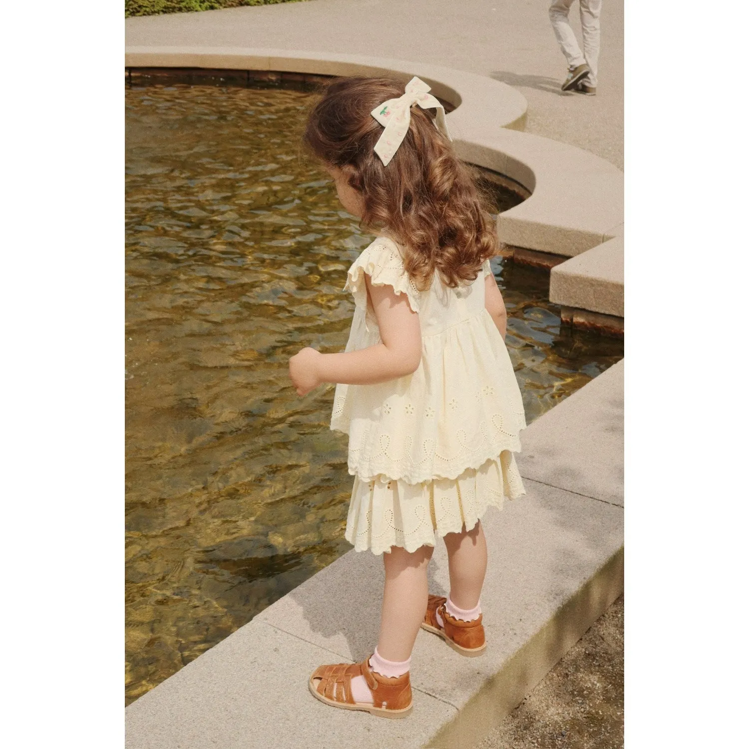 Konges Sljd Cloud Cream Posey Smock Skirt