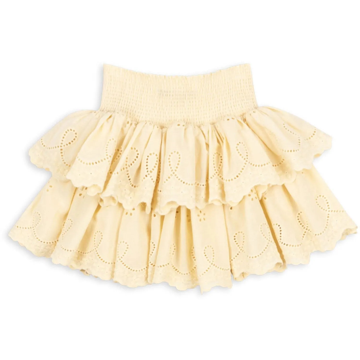 Konges Sljd Cloud Cream Posey Smock Skirt