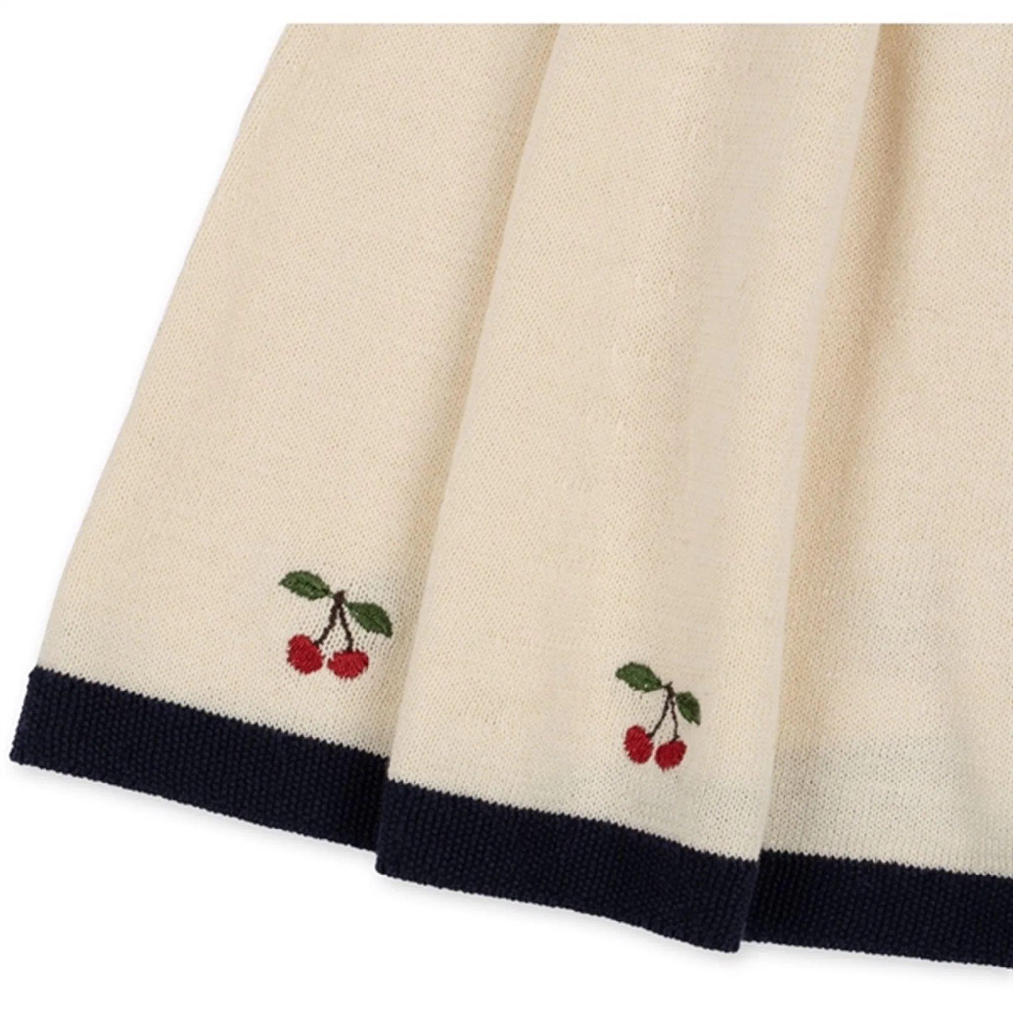 Konges Sljd Off White Venton Strik Skirt