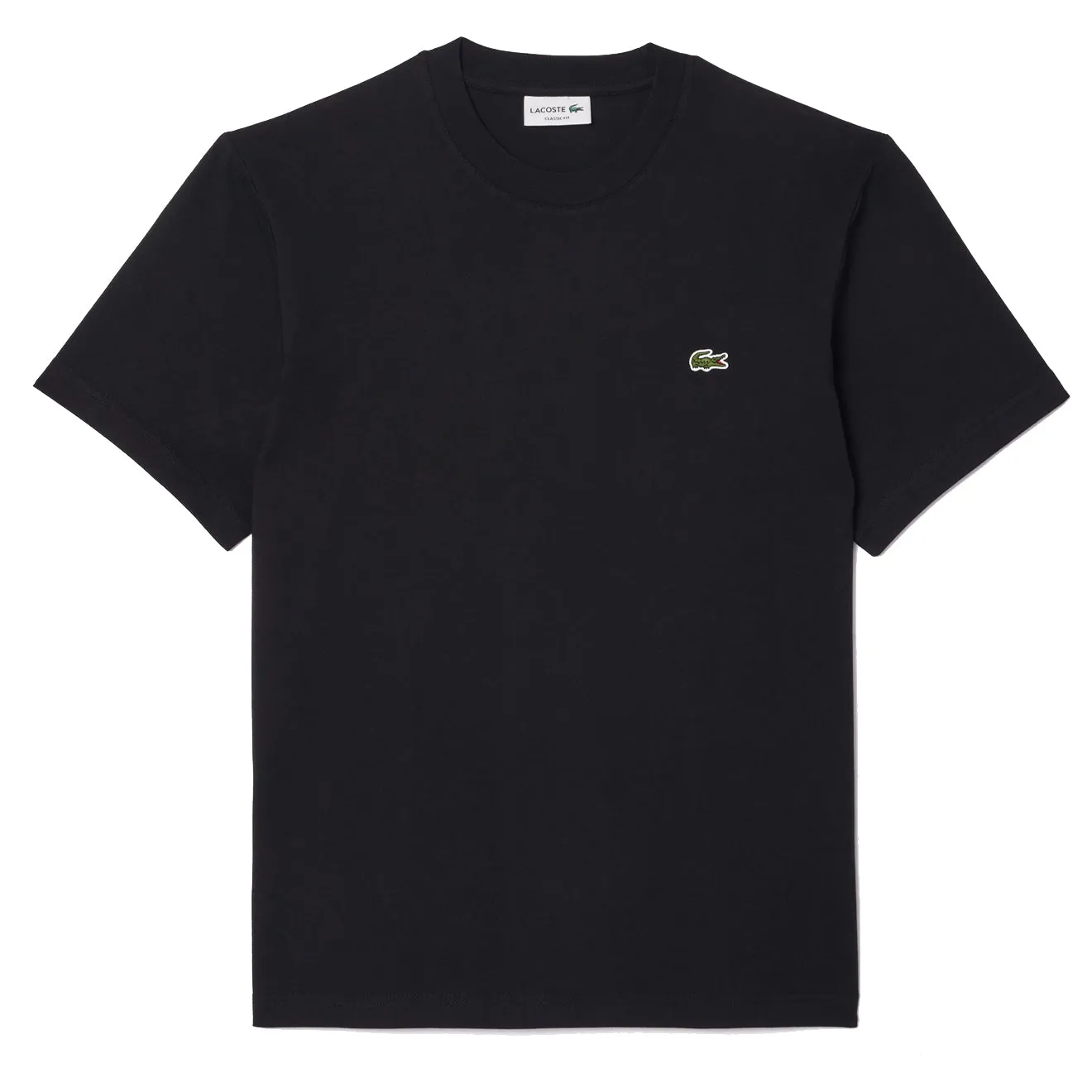 Lacoste Classic Fit Cotton Jersey T-shirt Black