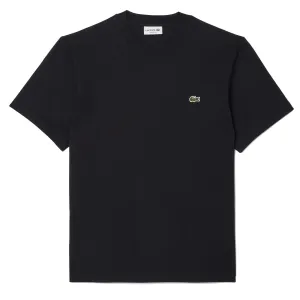 Lacoste Classic Fit Cotton Jersey T-shirt Black