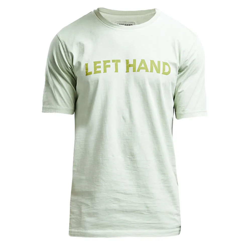 Left Hand Hand Tee Light Green