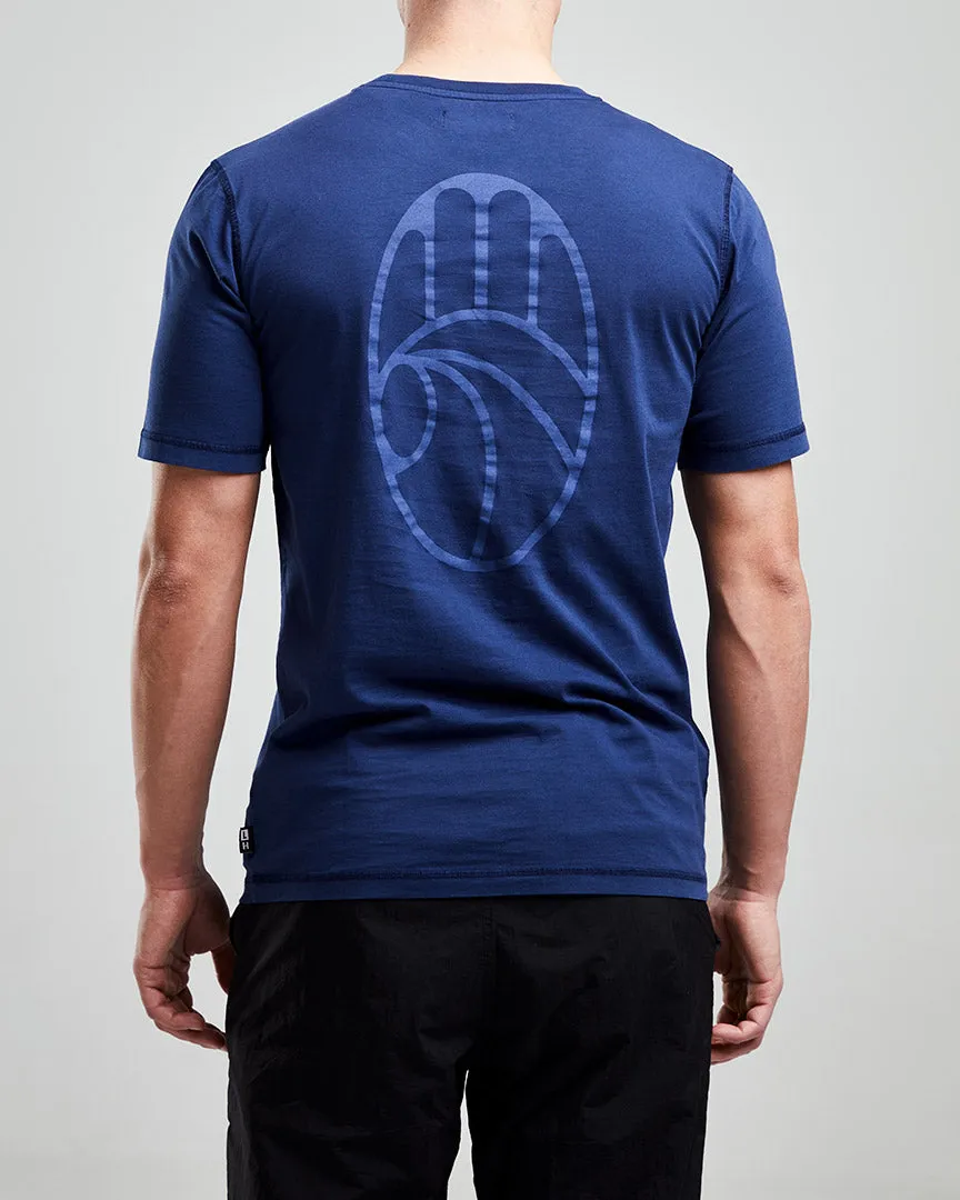 Left Hand Hand Tee Navy