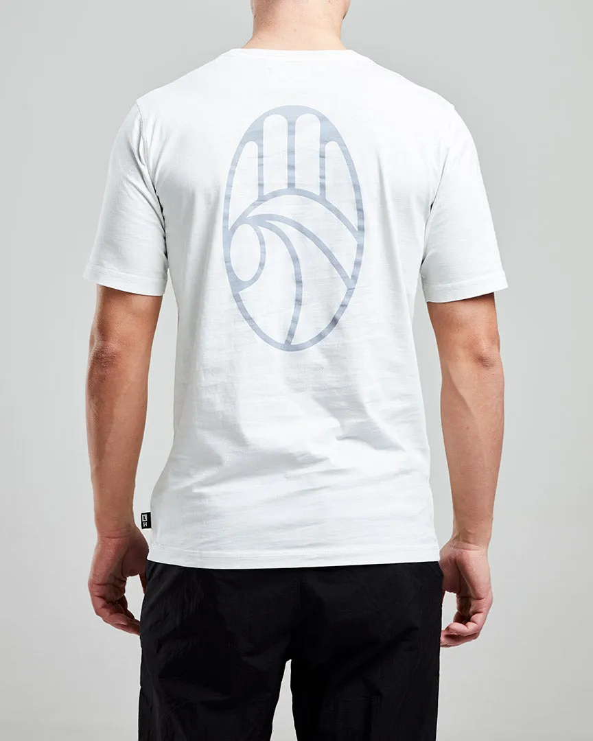 Left Hand Hand Tee White