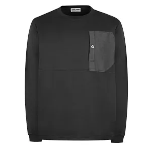 Left Hand L/S Pocket Tee Black