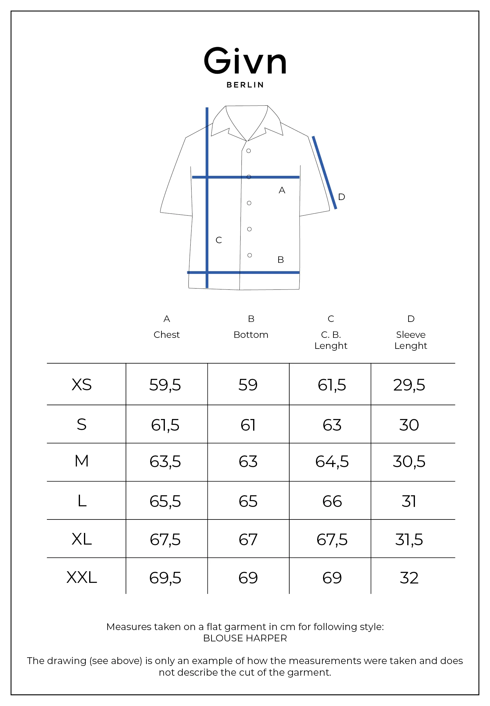 Linen blouse shirt HARPER - Taupe (Linen) Givn Berlin