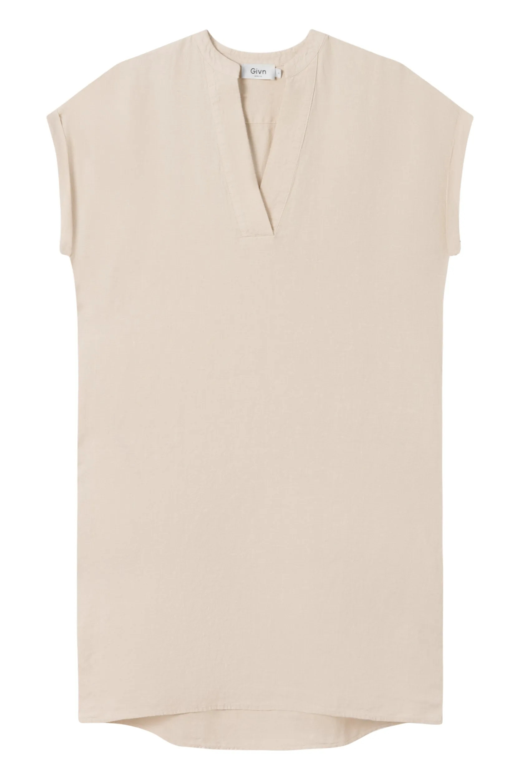 Linen dress BIANCA - Beige (Linen) Givn Berlin