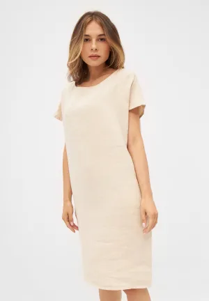 Linen dress BLAIR - Beige (Linen) Givn Berlin